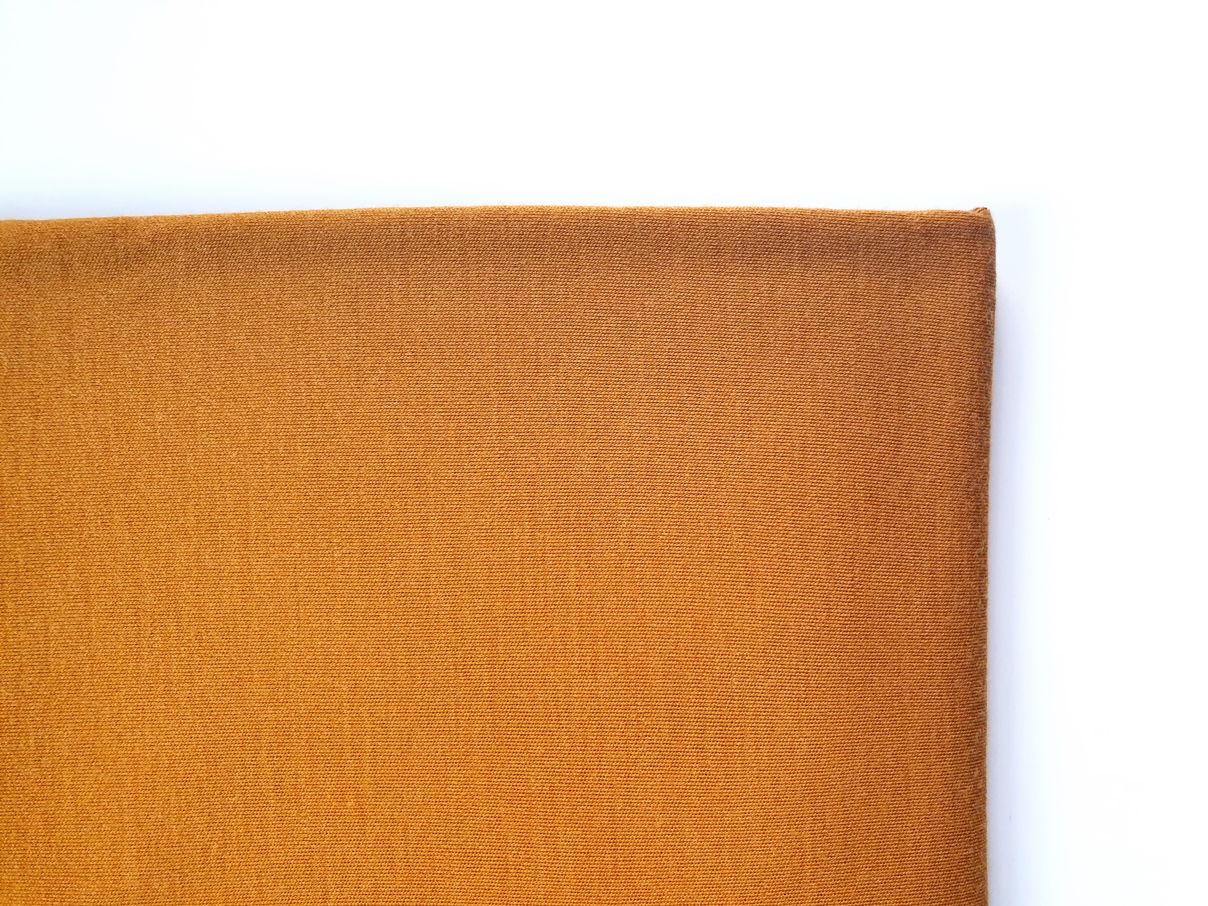 B-WARE Merino Interlock Senfgelb  