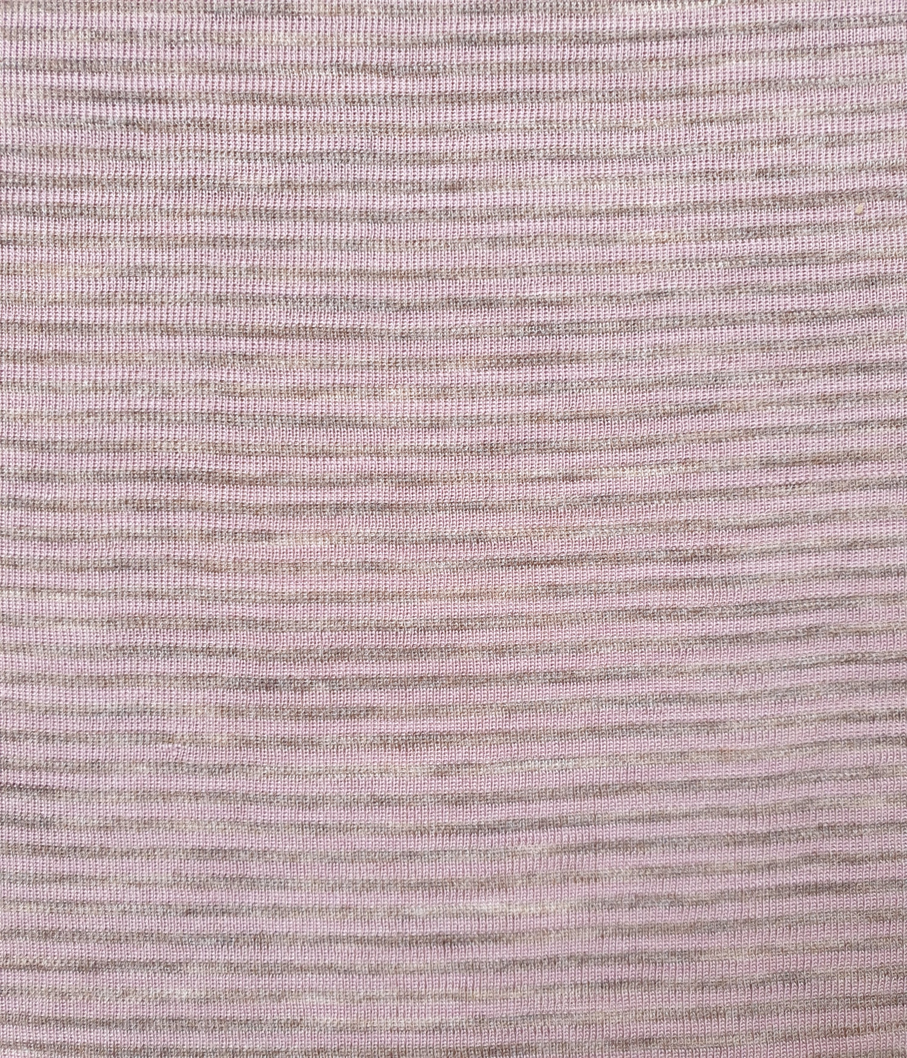 75 cm Bio Wolle / Seide Jersey Mandelblüte / Grau Melange 