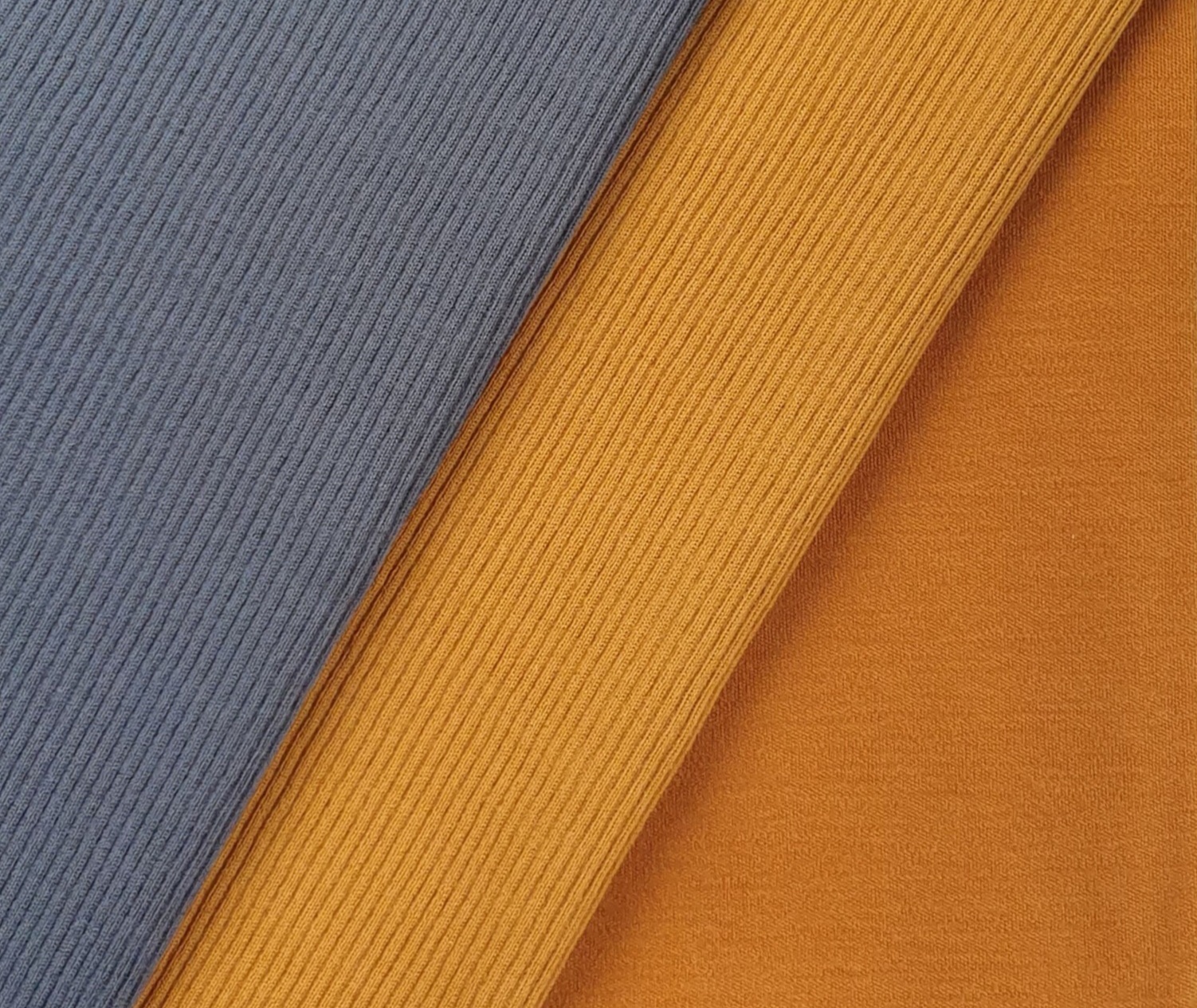 B-WARE Merino Interlock Senfgelb  