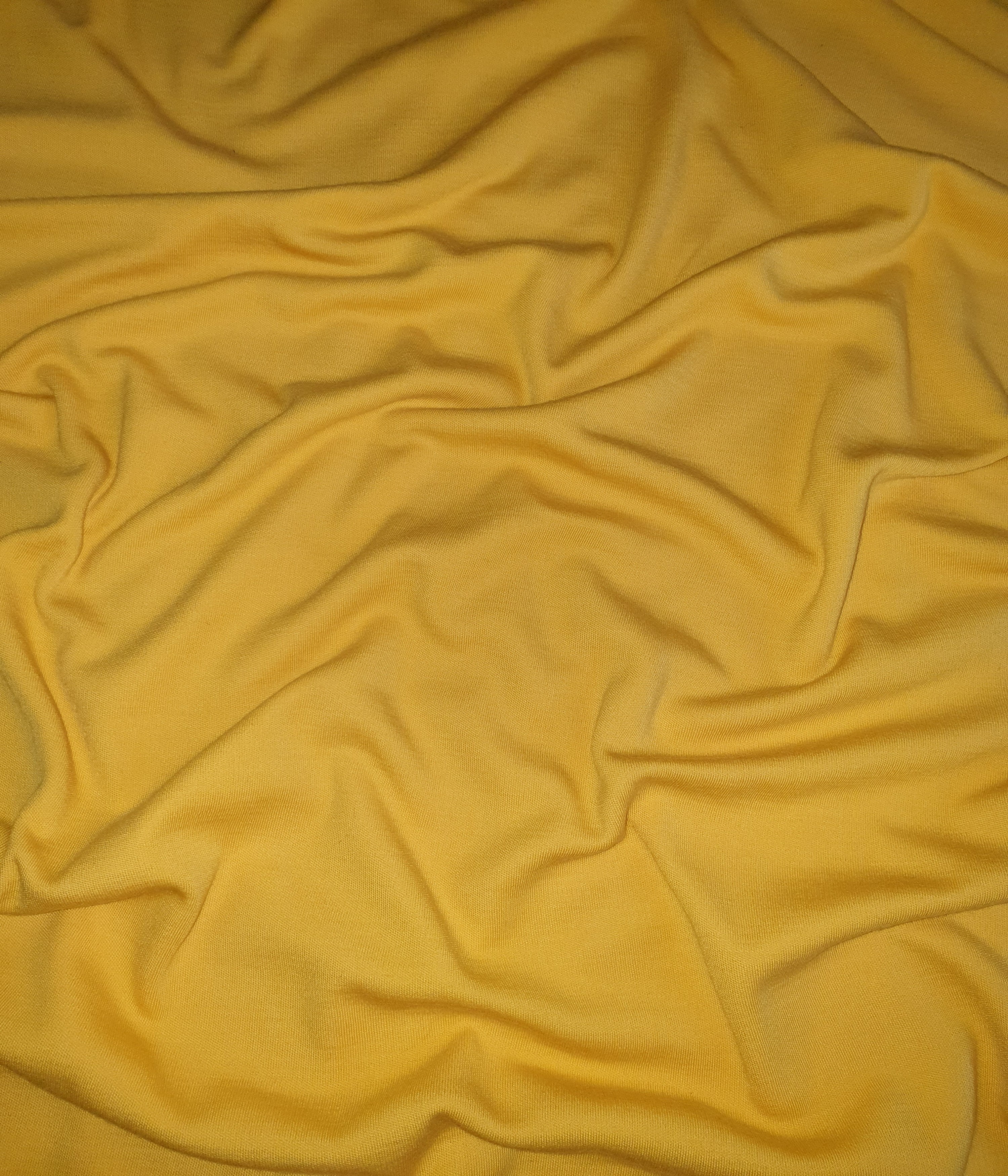 Merino Interlock Safrangelb