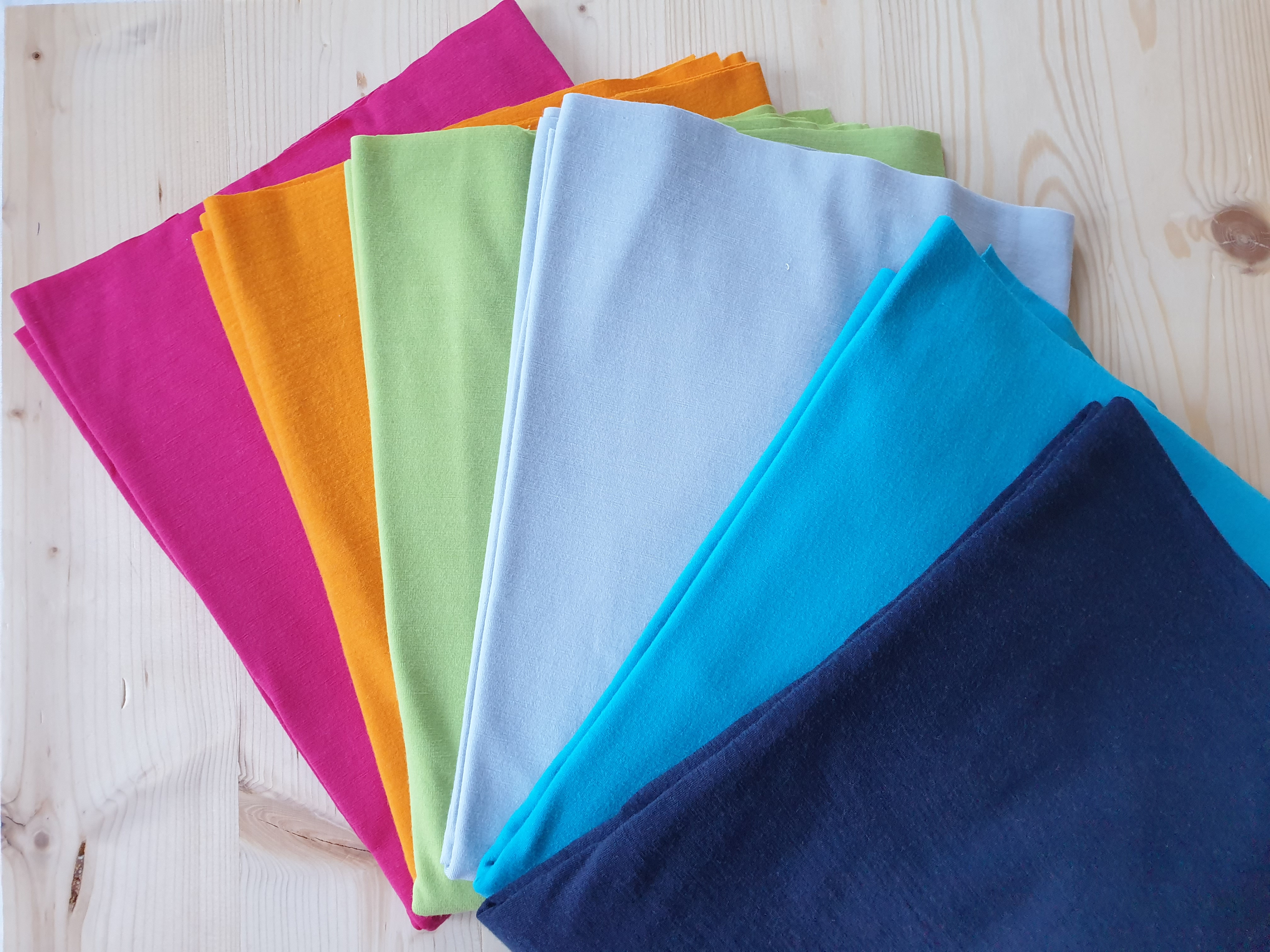 Dickerer Merino Singlejersey Limettengrün