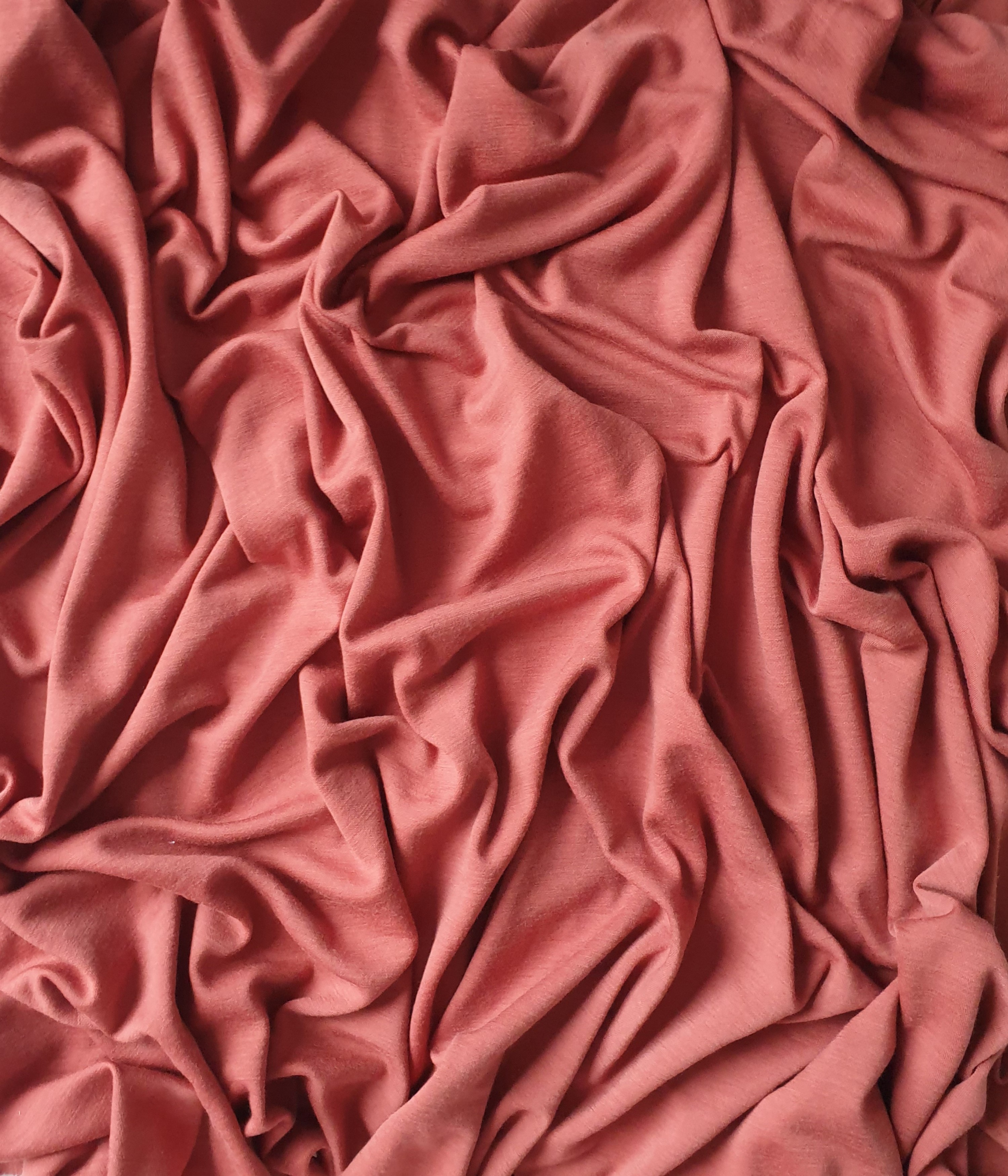 Dickerer Merino Interlock Marsala